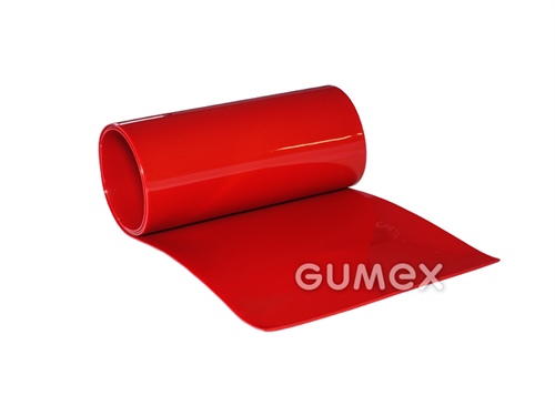 Závesná fólia do brán a priechodov CS-MARK RED, hrúbka 2mm, šírka 300mm, 80°ShA, PVC, -20°C/+60°C, červená